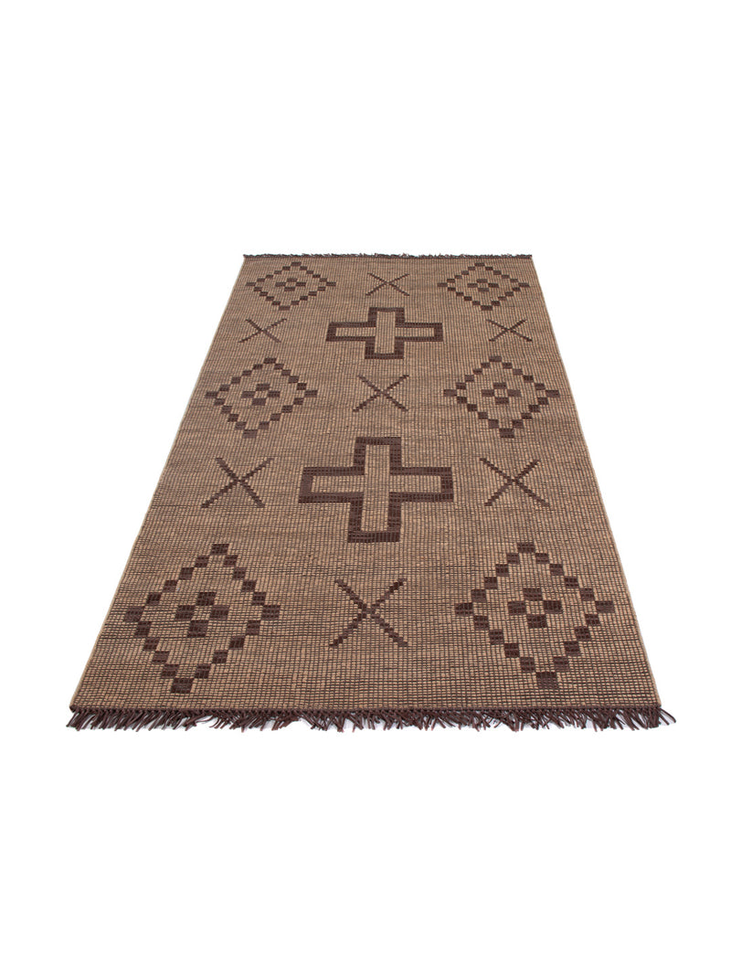 Modern matta - 250 x 150 cm - karamell