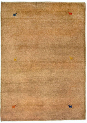 Gabbeh-matta - Indus - 200 x 140 cm - brun