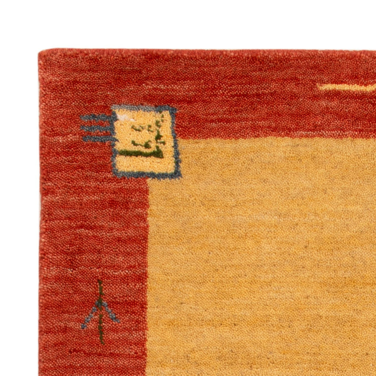 Gabbeh-matta - Softy - 90 x 60 cm - gul