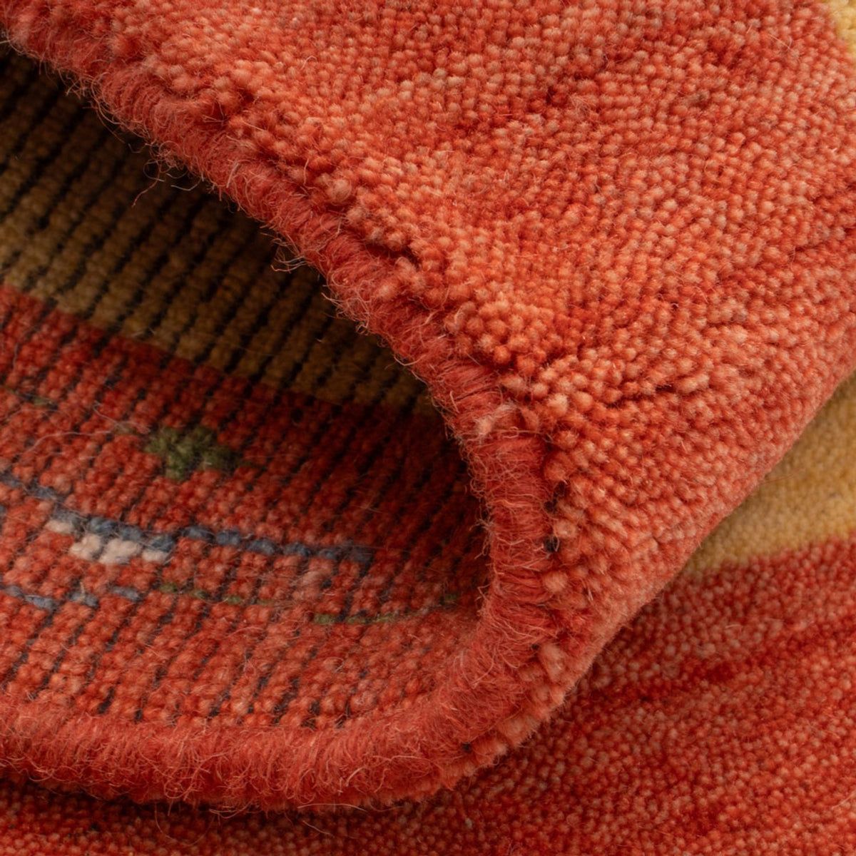 Gabbeh-matta - Softy - 90 x 60 cm - gul