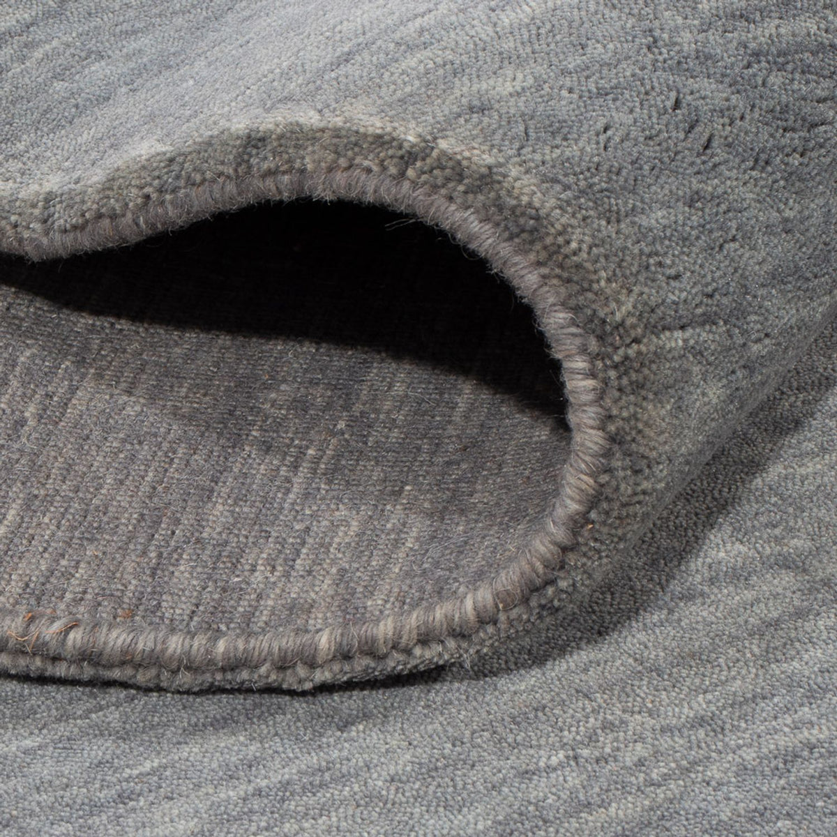 Gabbeh-mattan - Loribaft Indus kvadrat  - 250 x 250 cm - ljusgrå