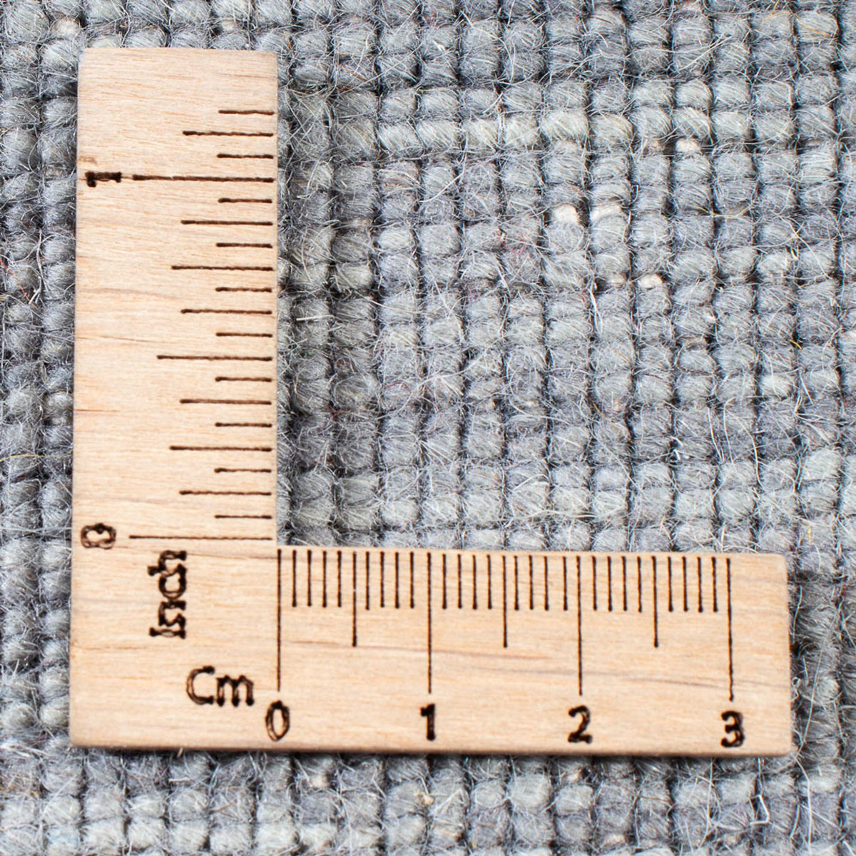 Gabbeh-mattan - Loribaft Indus kvadrat  - 200 x 200 cm - ljusgrå