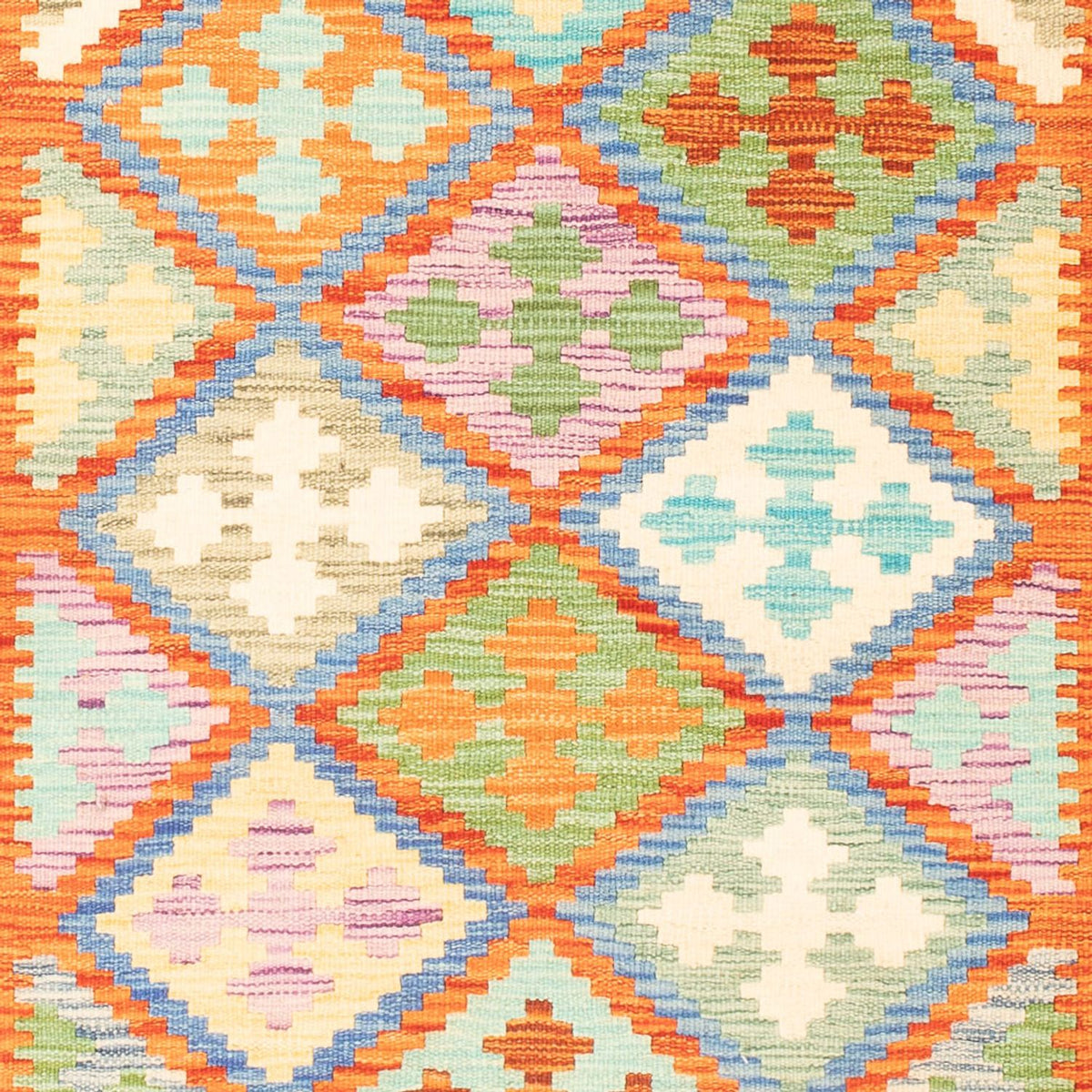 Kelim Carpet - Splash - 165 x 100 cm - flerfärgad