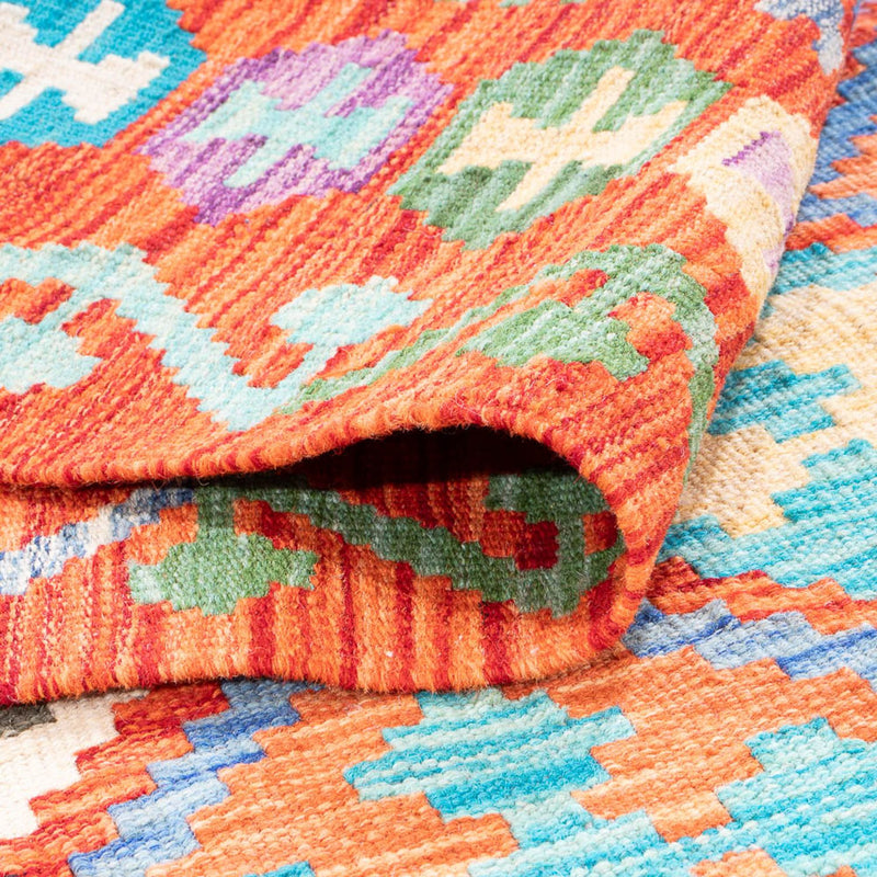 Kelim Carpet - Splash - 165 x 100 cm - flerfärgad