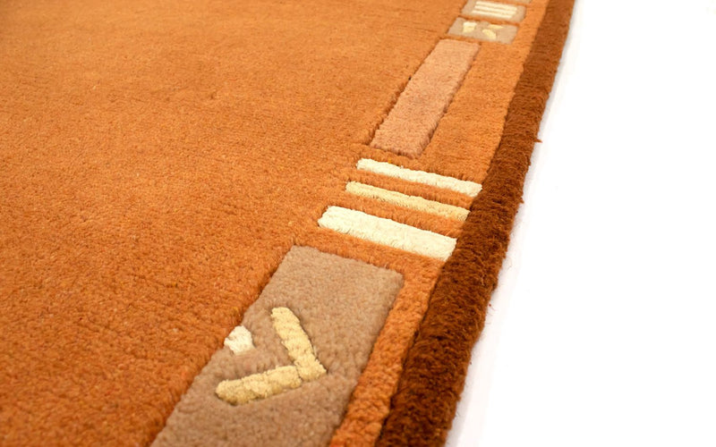 Nepal mattan - 137 x 73 cm - orange