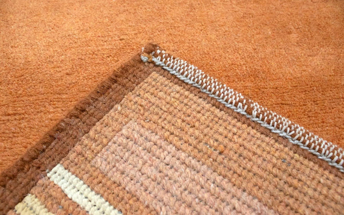 Nepal mattan - 137 x 73 cm - orange