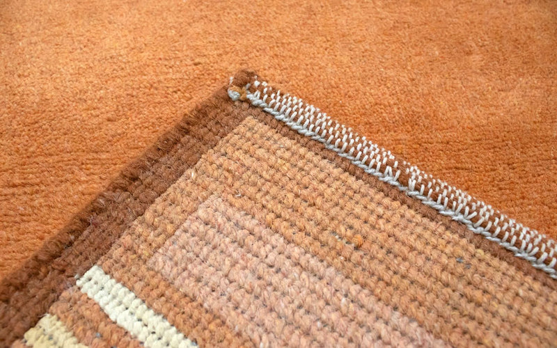 Nepal mattan - 137 x 73 cm - orange