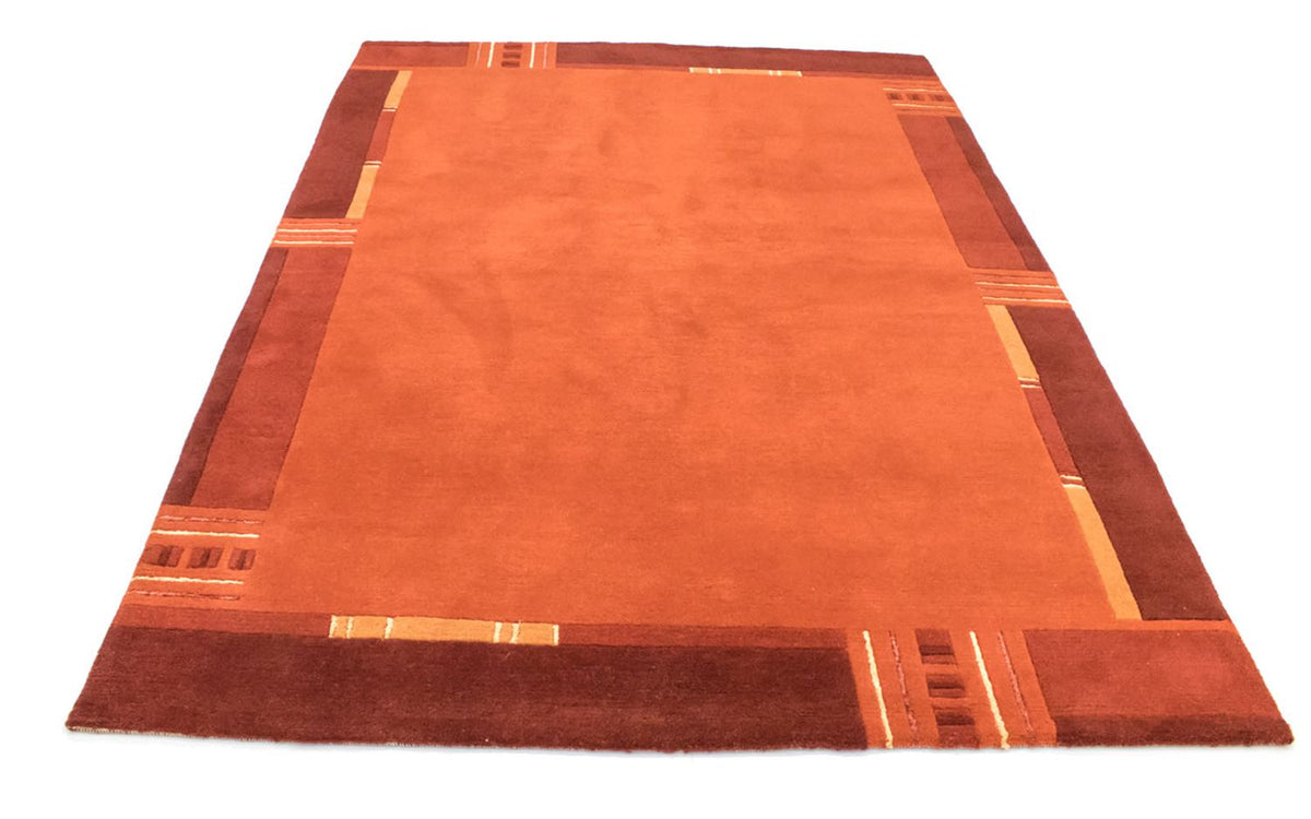 Nepal mattan - 239 x 173 cm - orange