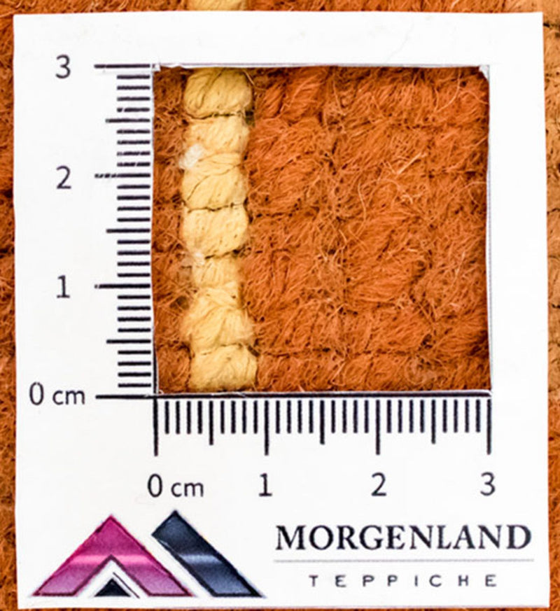 Nepal mattan - 239 x 173 cm - orange