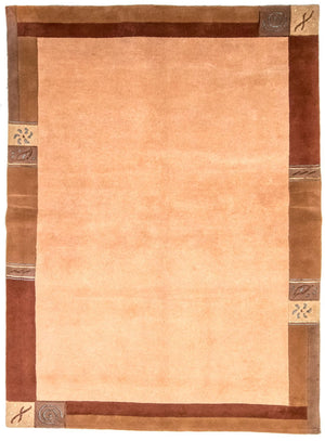 Nepal mattan - 238 x 172 cm - ljusbrun