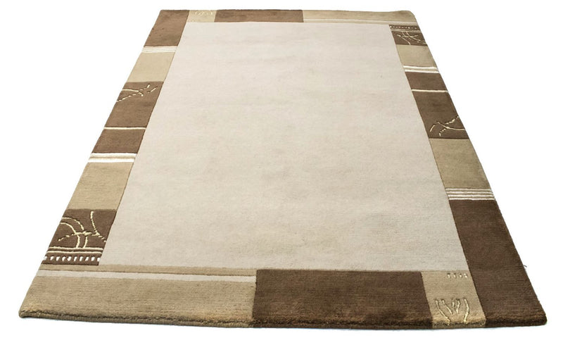 Nepal mattan - 197 x 143 cm - beige