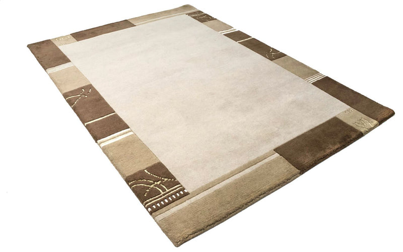 Nepal mattan - 197 x 143 cm - beige