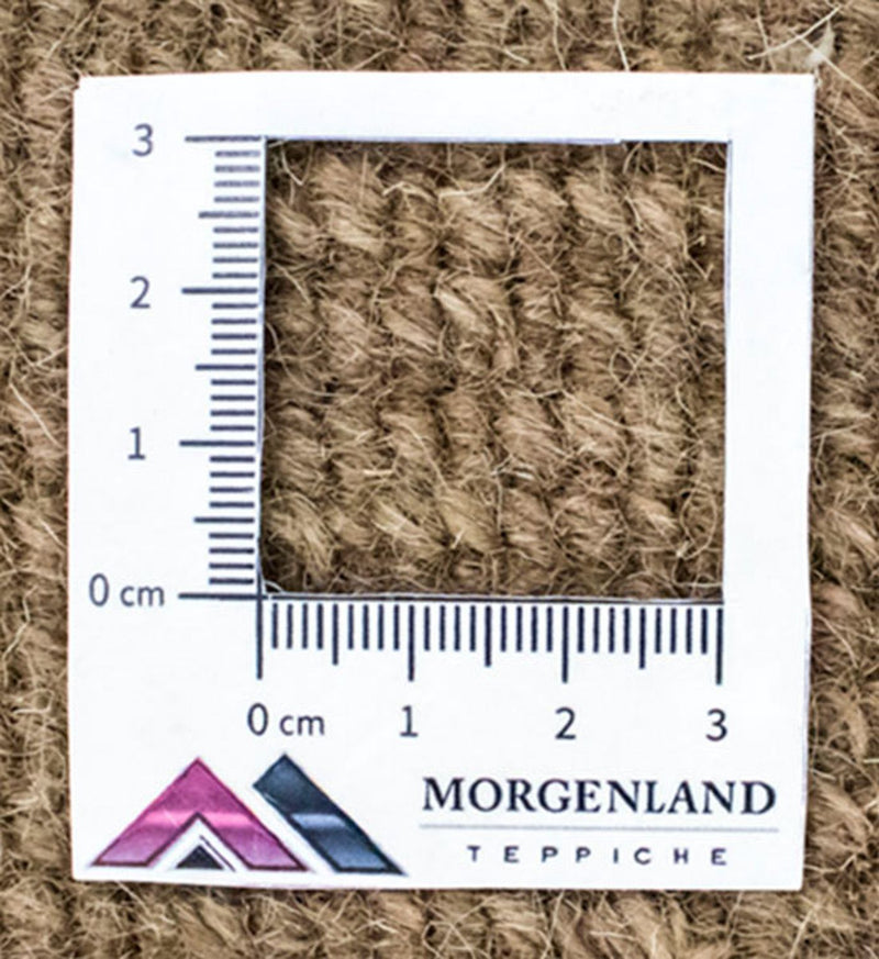 Nepal mattan - 197 x 143 cm - brun