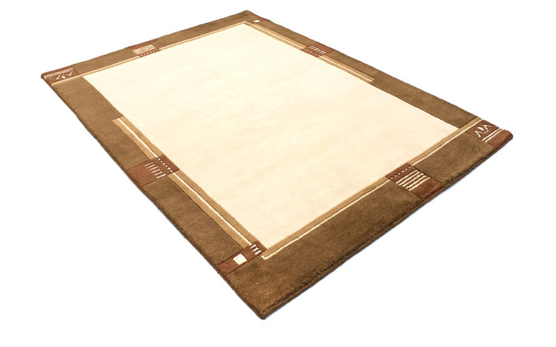 Nepal mattan - 197 x 144 cm - beige