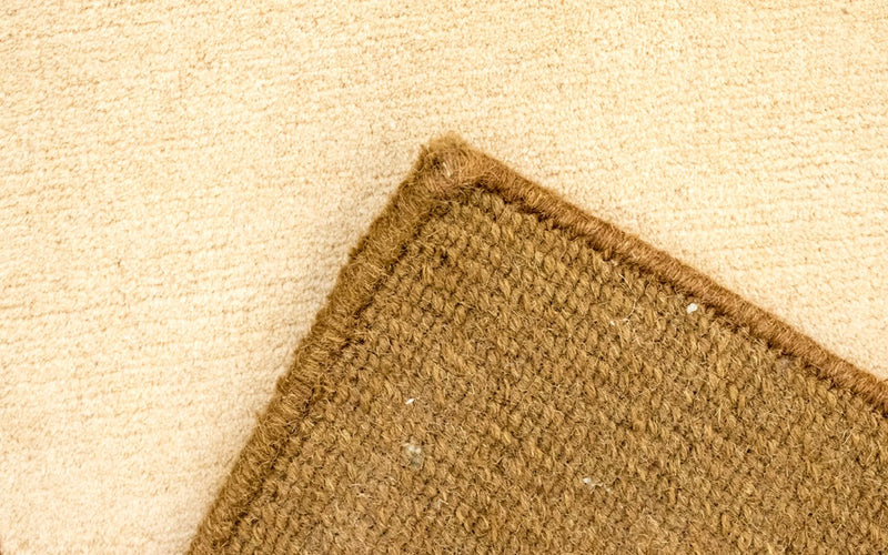 Nepal mattan - 197 x 144 cm - beige