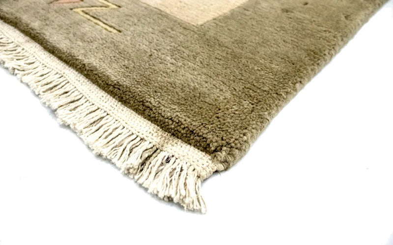 Nepal mattan - 200 x 142 cm - beige