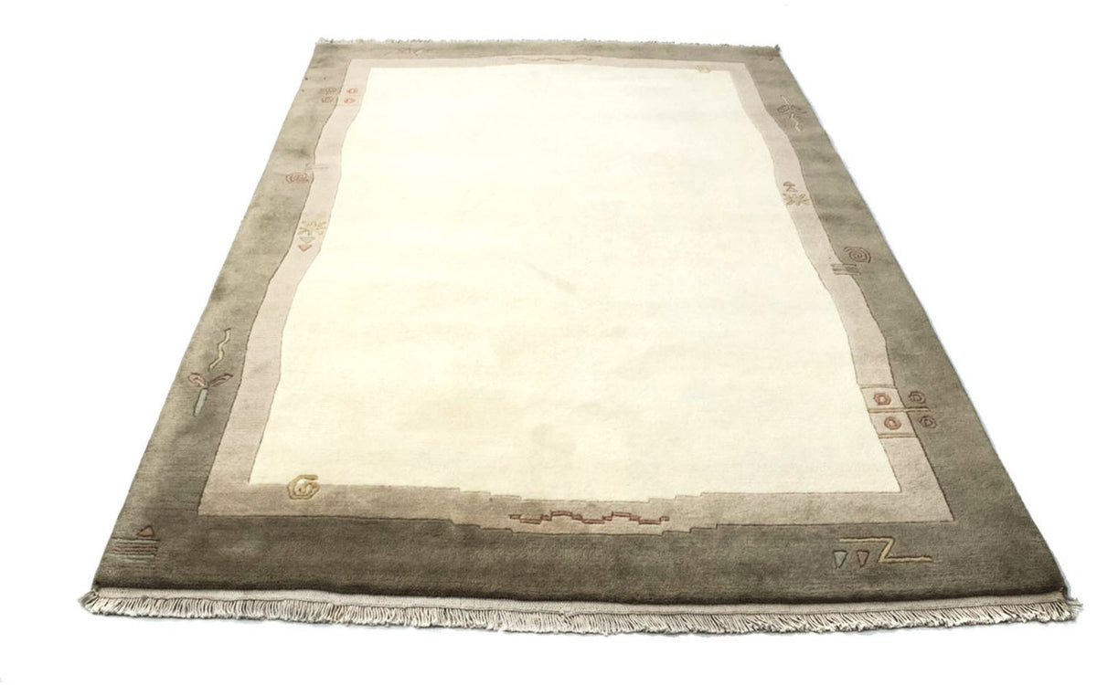 Nepal mattan - 200 x 142 cm - beige