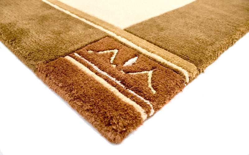 Nepal mattan - 197 x 143 cm - beige