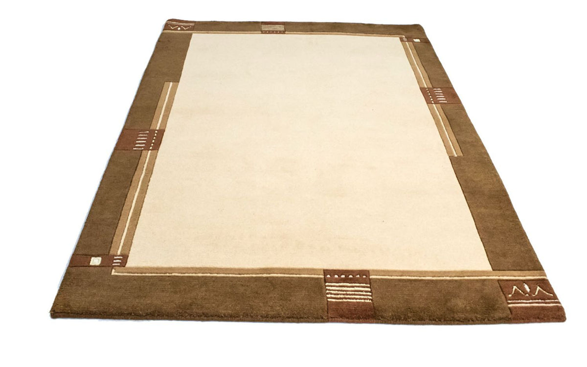 Nepal mattan - 197 x 143 cm - beige