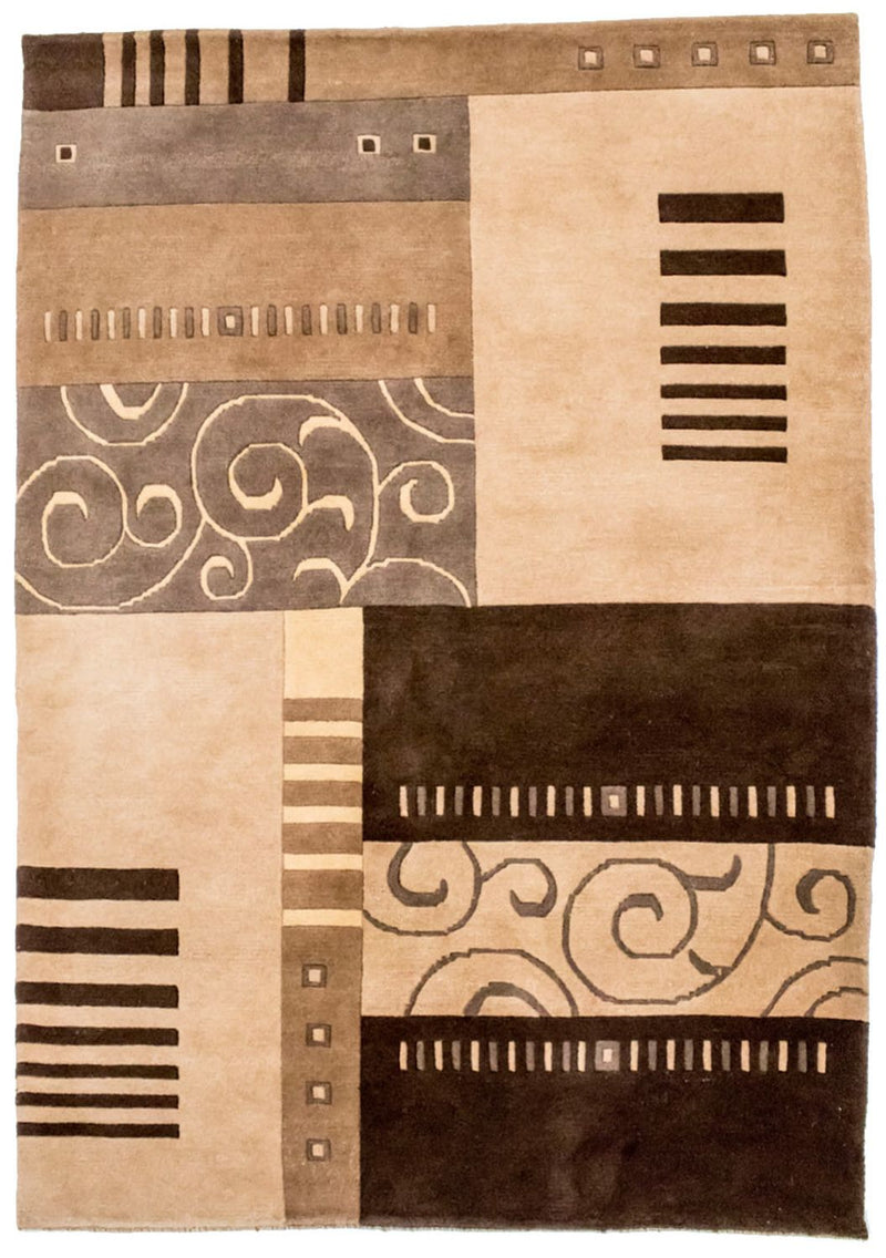 Nepal mattan - 197 x 144 cm - flerfärgad