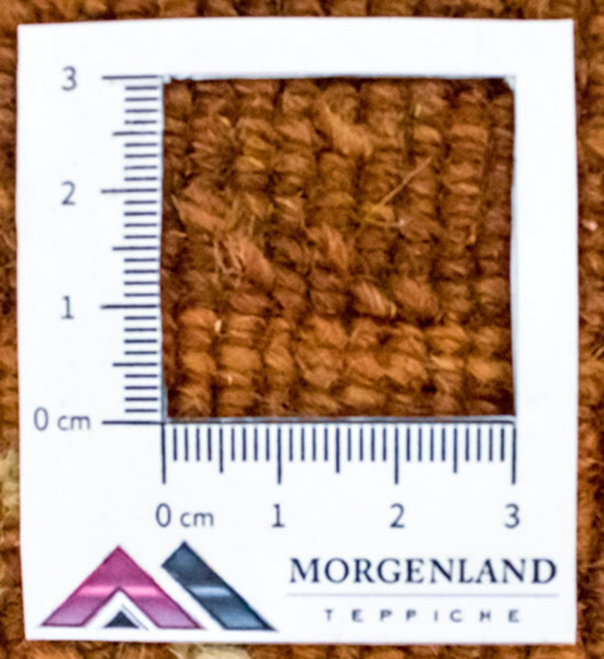 Nepal mattan - 200 x 144 cm - brun