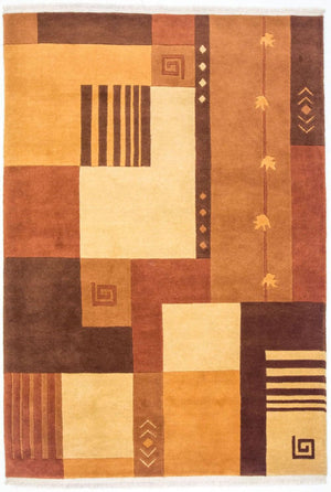 Nepal mattan - 184 x 120 cm - flerfärgad