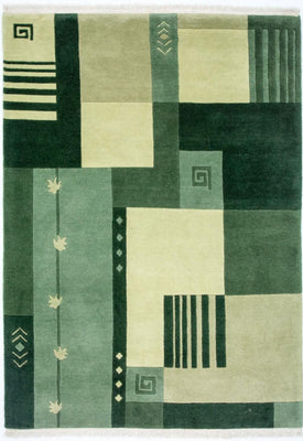 Nepal mattan - 181 x 131 cm - flerfärgad