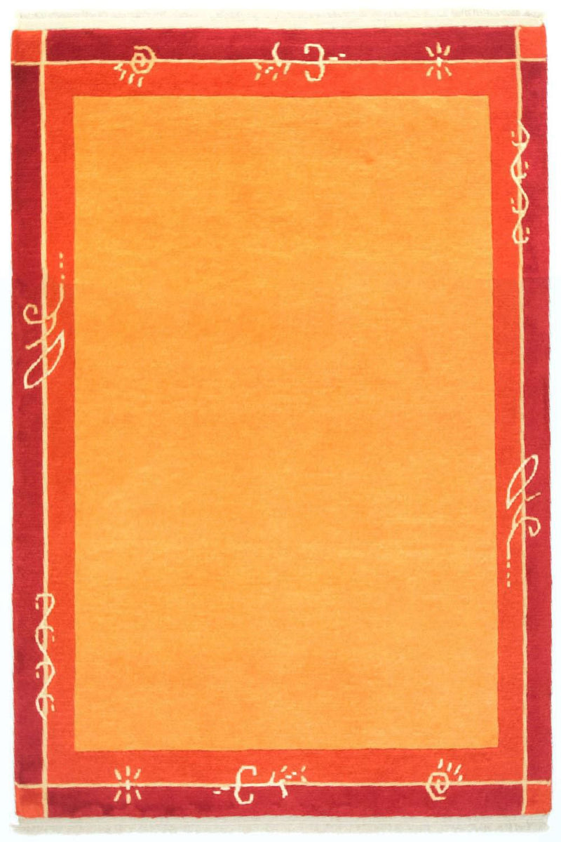 Nepal mattan - 175 x 120 cm - orange
