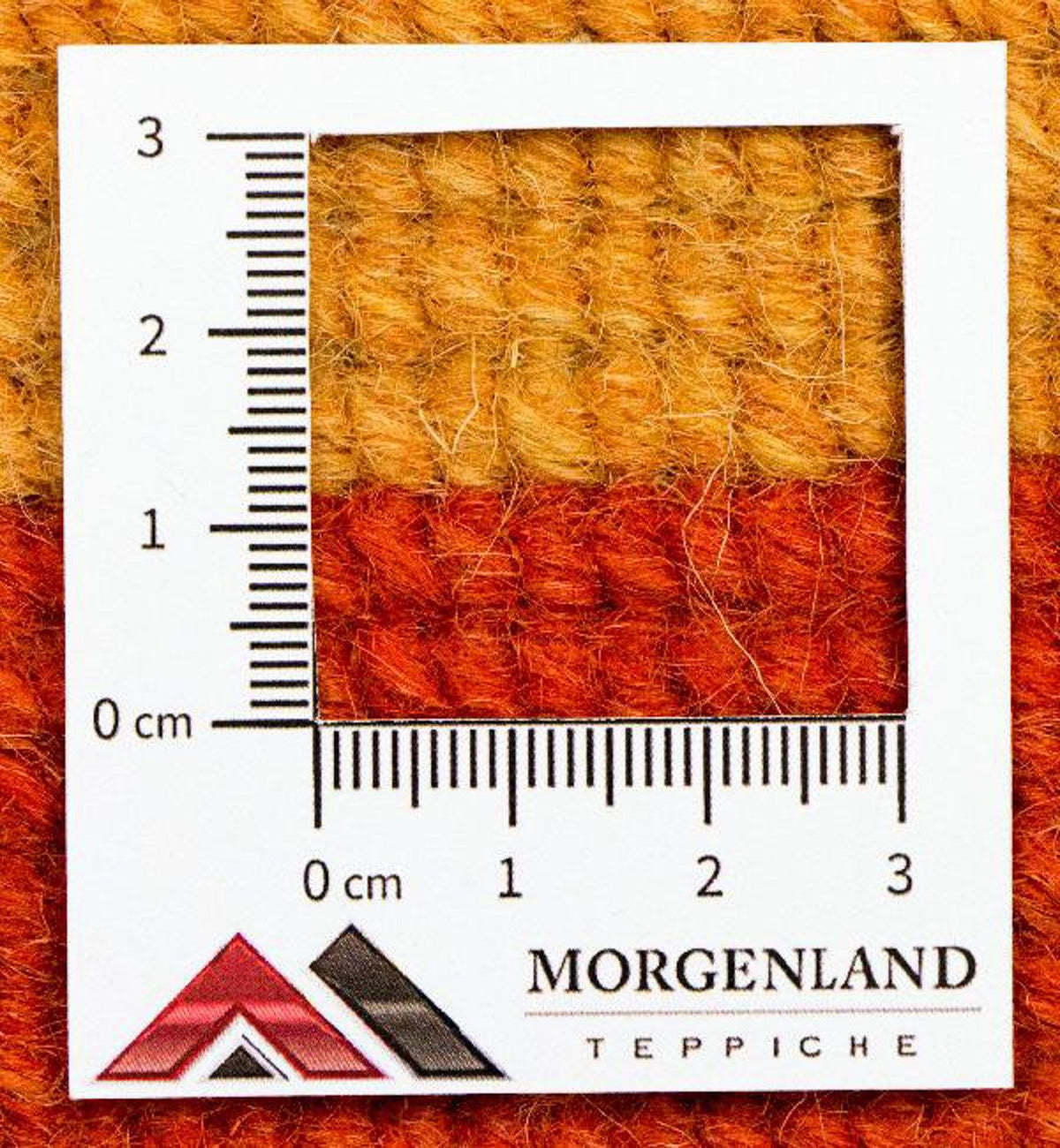 Nepal mattan - 175 x 120 cm - orange