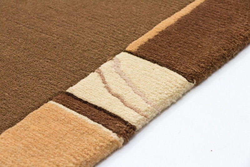 Nepal mattan - 181 x 122 cm - brun