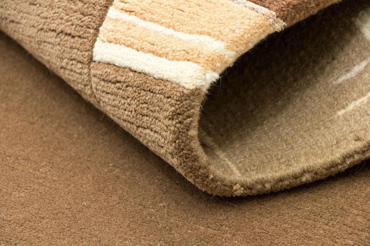 Nepal mattan - 181 x 122 cm - brun