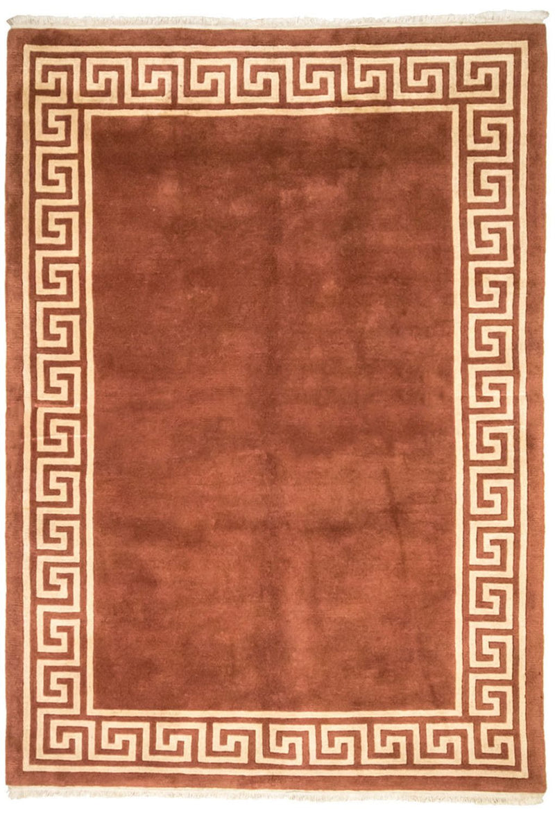 Nepal mattan - 239 x 171 cm - brun
