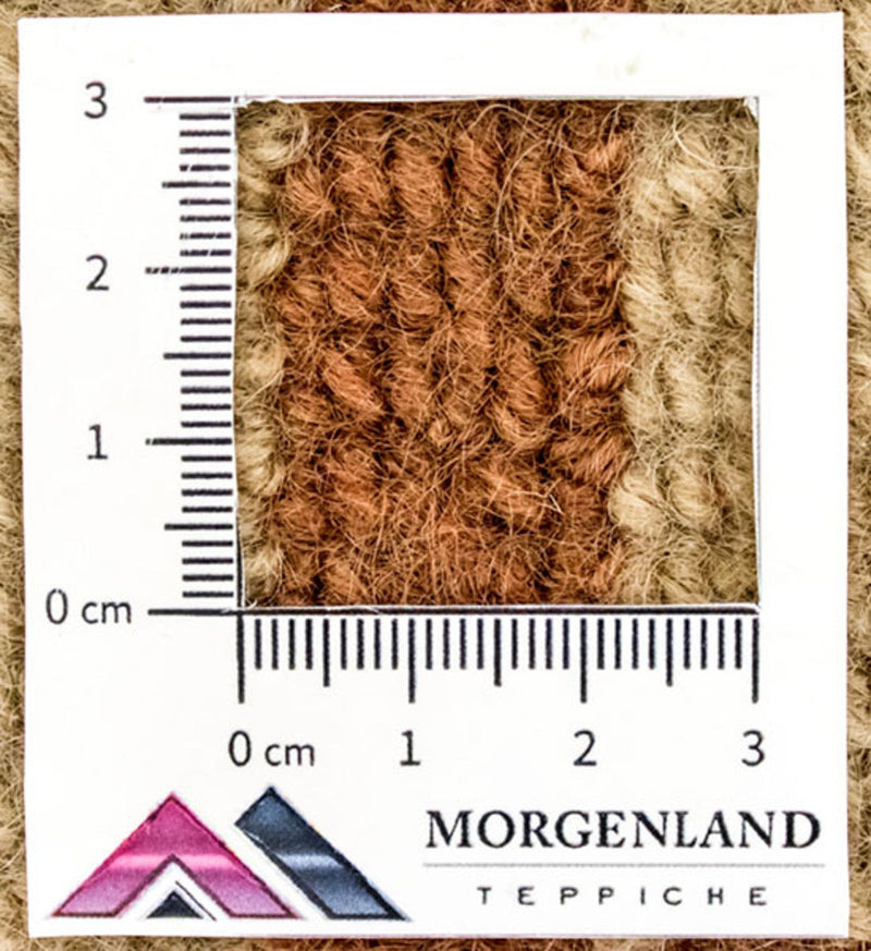 Nepal mattan - 239 x 171 cm - brun