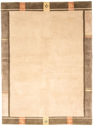 Nepal mattan - 242 x 175 cm - beige