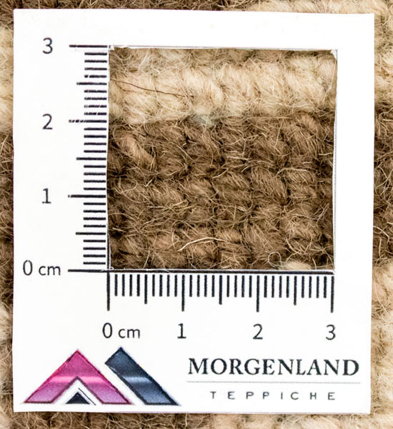 Nepal mattan - 242 x 175 cm - beige