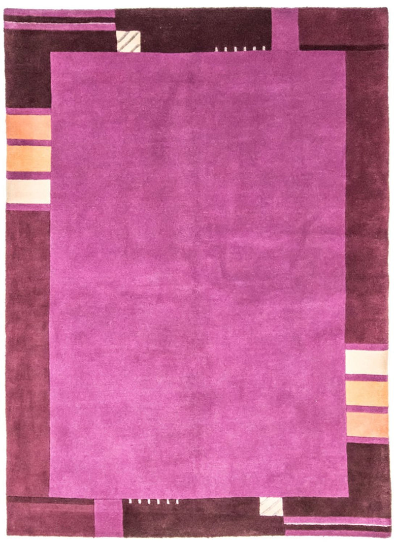 Nepal mattan - 241 x 172 cm - lila