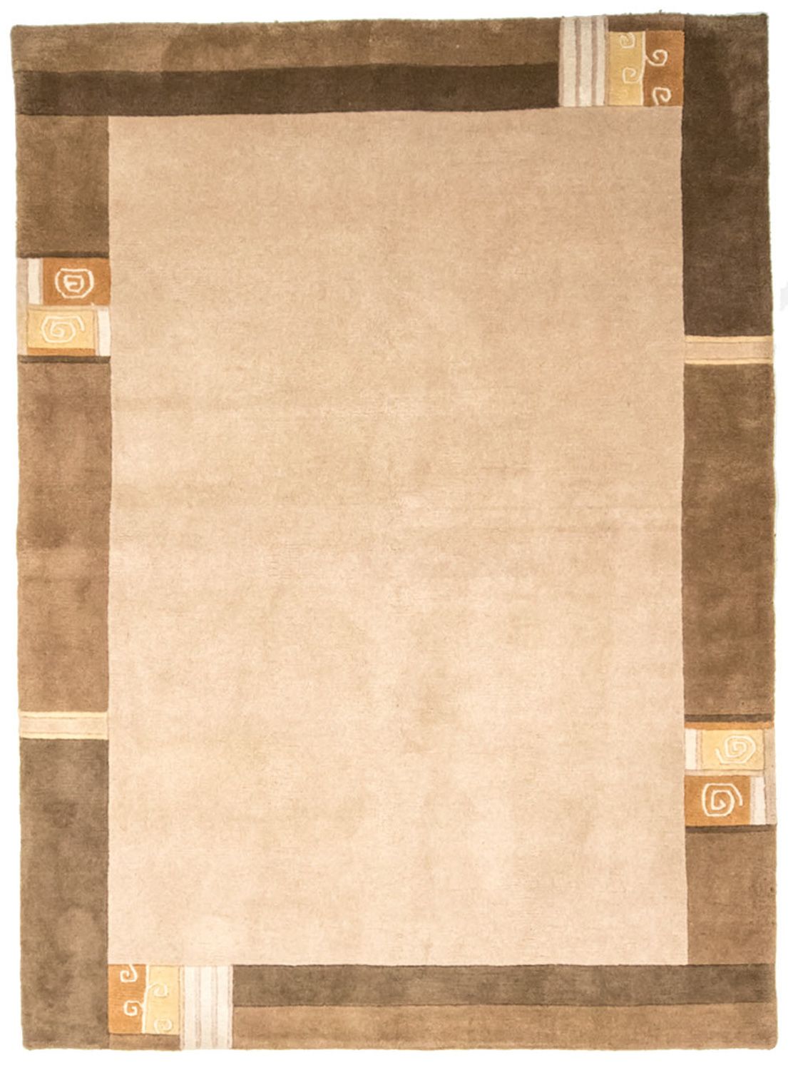 Nepal mattan - 236 x 172 cm - beige