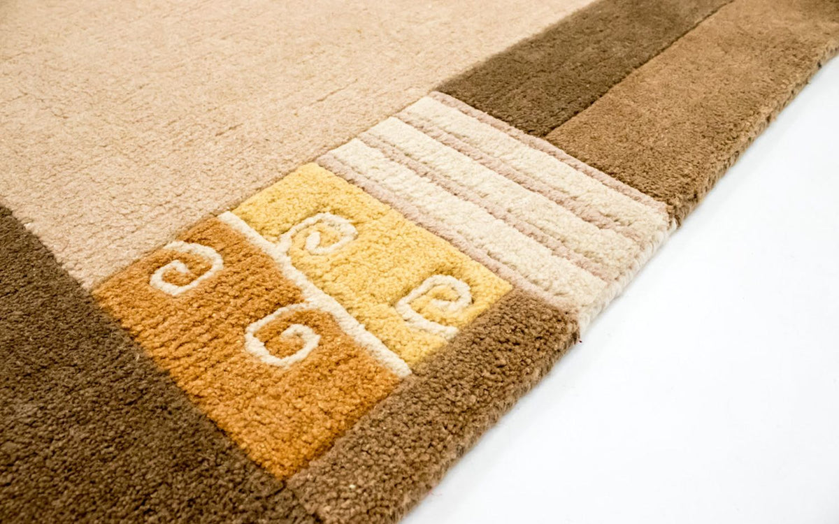 Nepal mattan - 236 x 172 cm - beige
