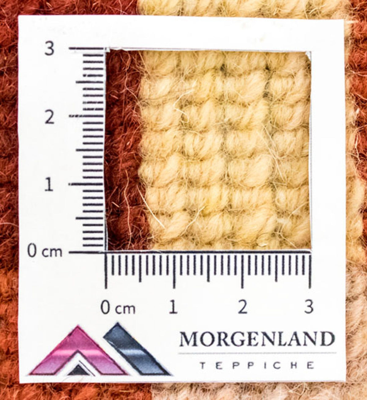 Nepal mattan - 242 x 173 cm - orange