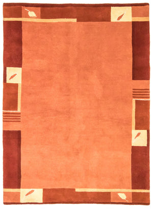 Nepal mattan - 238 x 170 cm - orange