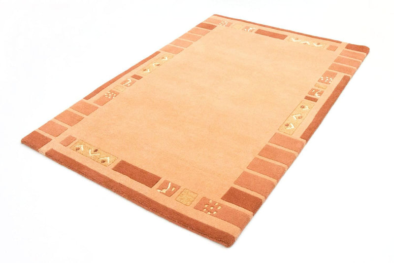 Nepal mattan - 186 x 123 cm - orange