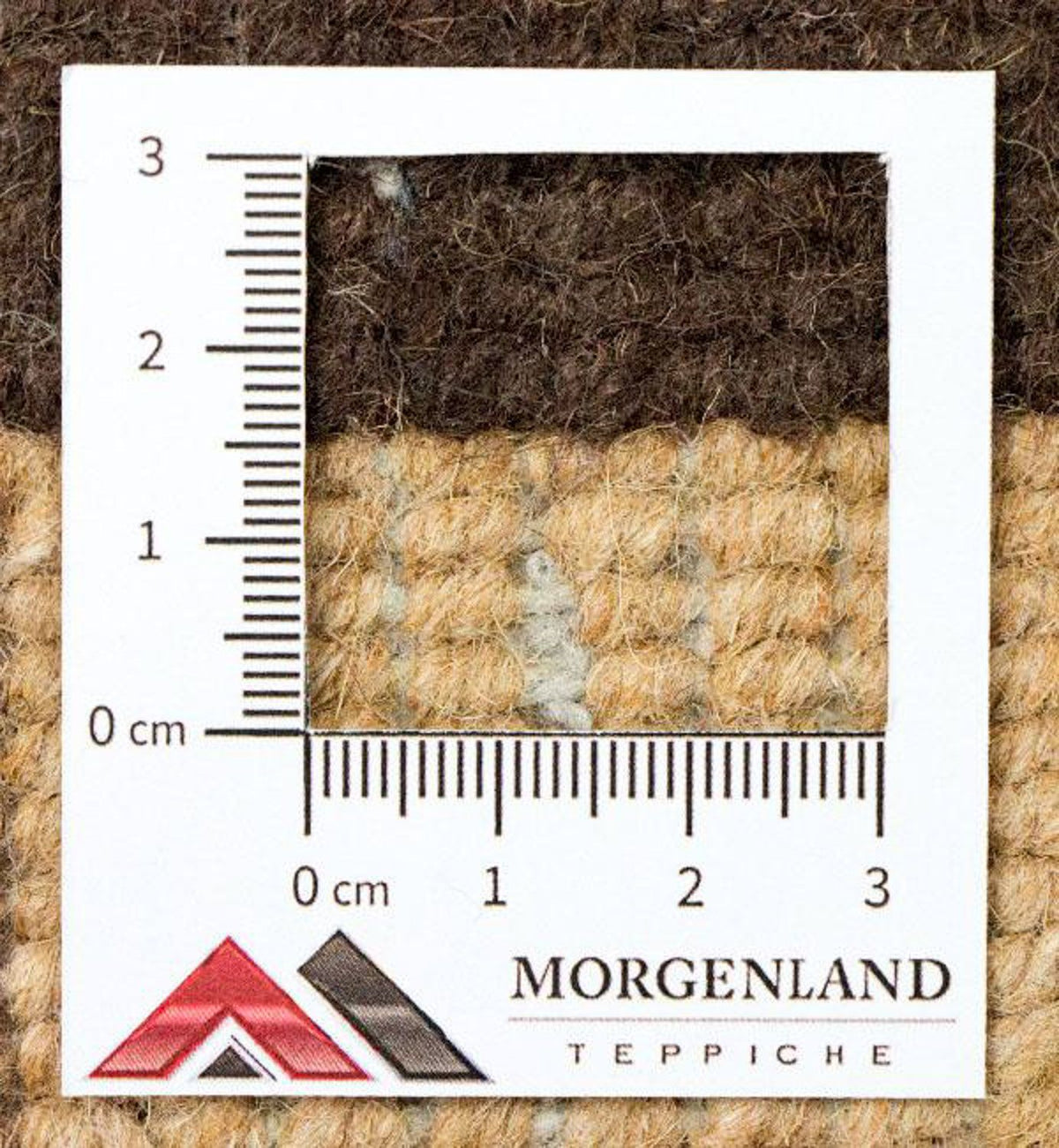 Nepal mattan - 178 x 122 cm - brun