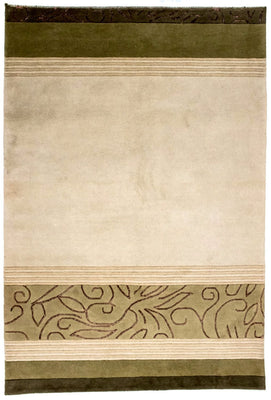 Nepal mattan - 199 x 140 cm - beige