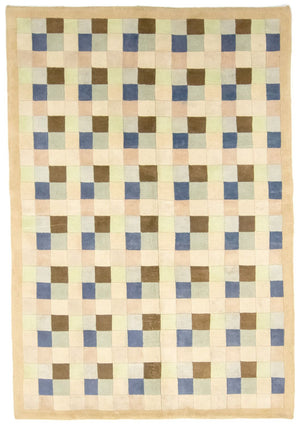 Nepal mattan - 227 x 156 cm - färgad