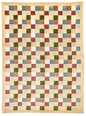 Nepal mattan - 220 x 160 cm - färgad