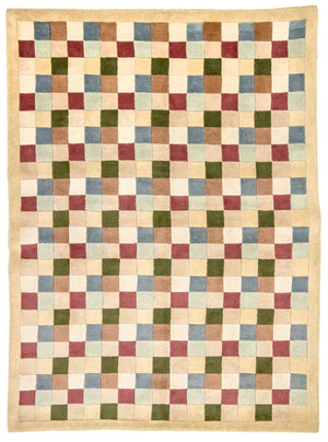 Nepal mattan - 220 x 160 cm - färgad