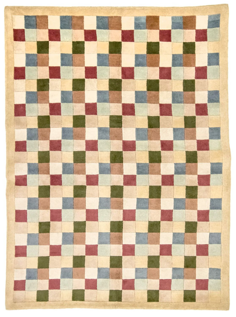 Nepal mattan - 220 x 160 cm - färgad