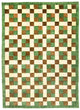 Nepal mattan - 225 x 161 cm - grön
