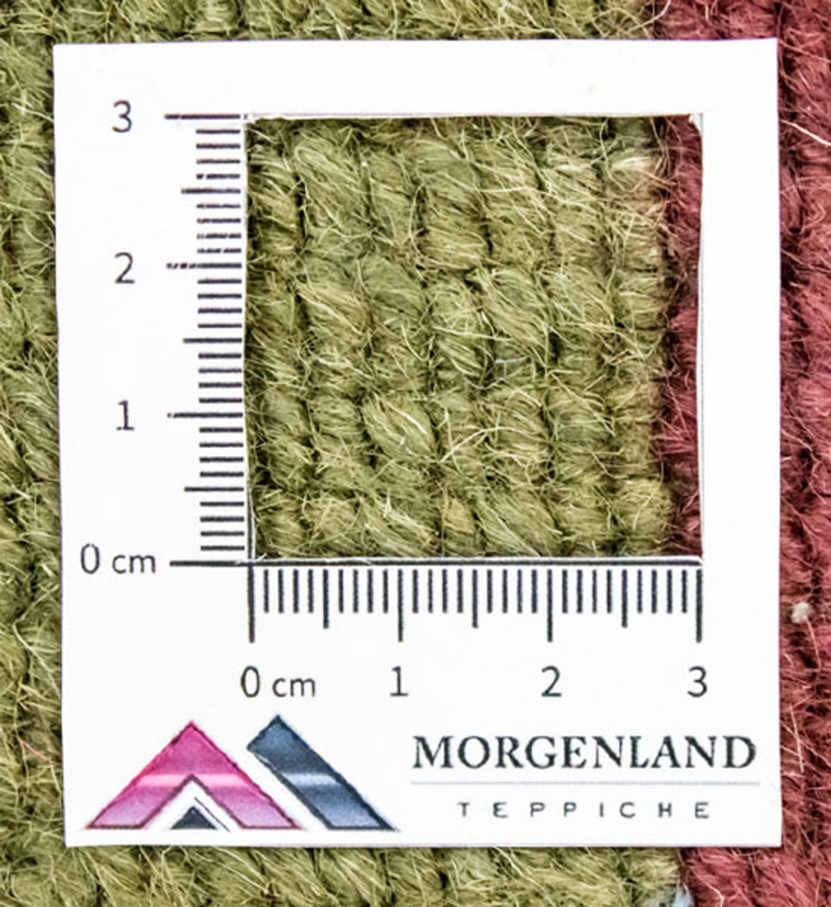 Nepal mattan - 225 x 160 cm - färgad