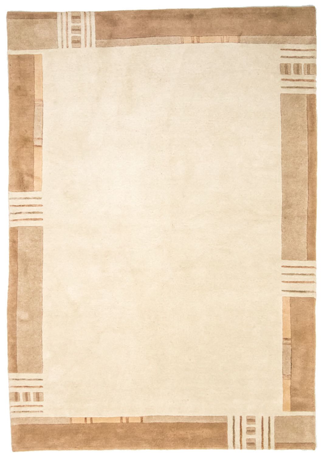 Nepal mattan - 244 x 171 cm - beige